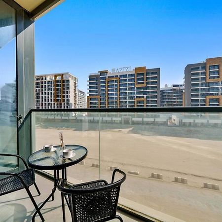 Spacious And Comfort Stay At Sobha Waves Dubai Exterior foto